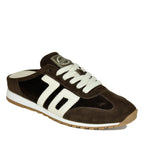 Venice-208 Velvet Coffee Sneaker Mule