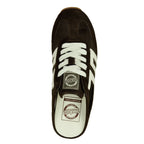 Venice-208 Velvet Coffee Sneaker Mule