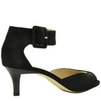 Berlin Suede Kitten Heel Sandal