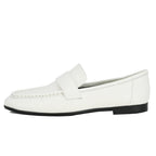 Arrow Leather Flat Loafer