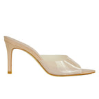 Belle-80 Rose Clear Heel Slide