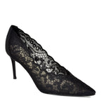 Zea-80 Lace Mesh Heel Pump