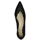 Zea-80 Lace Mesh Heel Pump