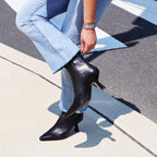 Channing Leather Heel Boot