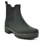 Cloudy Matte Rubber Rain Bootie