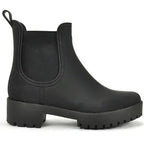 Cloudy Matte Rubber Rain Bootie