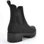 Cloudy Matte Rubber Rain Bootie