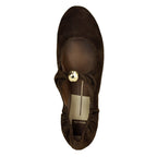 Cornel Suede Ornamental Closed Flat