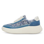 Dolen Multi Knitted Platform Sneaker