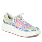 Dolen Multi Knitted Platform Sneaker