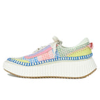 Dolen Multi Knitted Platform Sneaker