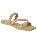 Iman Woven Flat Sandal