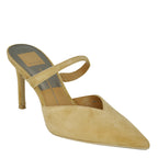 Kanika Suede Strap Heel Mule