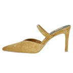 Kanika Suede Strap Heel Mule