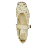 Mikel Perforated Suede Ballet Flat