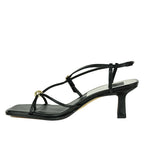 Mylee Leather Heel Sandal