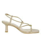Mylee Leather Heel Sandal