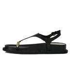 Stefan Leather Footbed Sandal