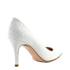 Emma Snake Mid Heel Pump