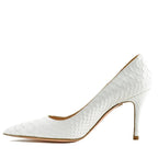 Emma Snake Mid Heel Pump