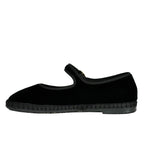 Antonio Velvet Flat Mary Jane