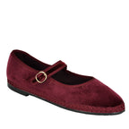 Lucrecia Velvet Flat Mary Jane