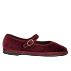 Lucrecia Velvet Flat Mary Jane