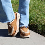 Bounce Clog Suede Shearling Platform Clog