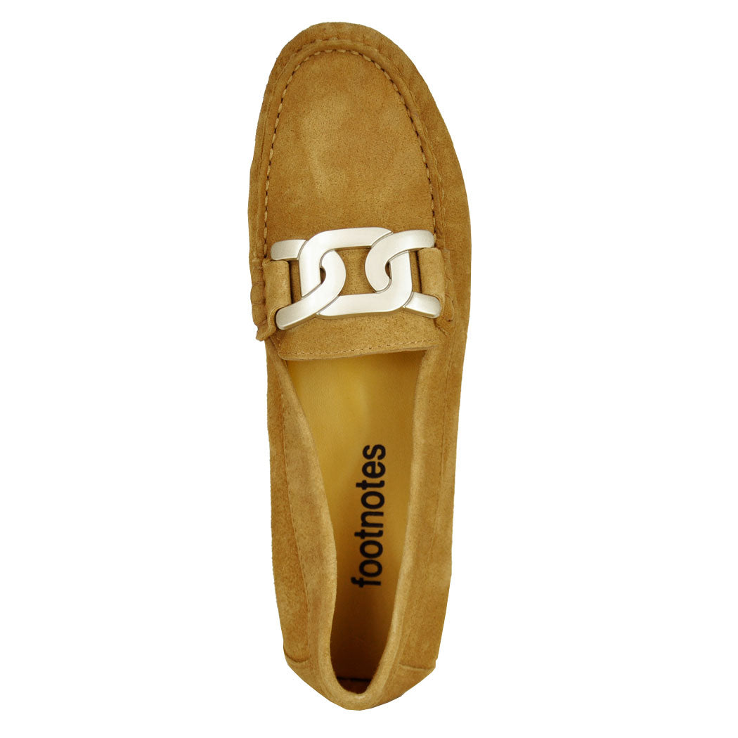 Aiker Suede Closed Flat Moc