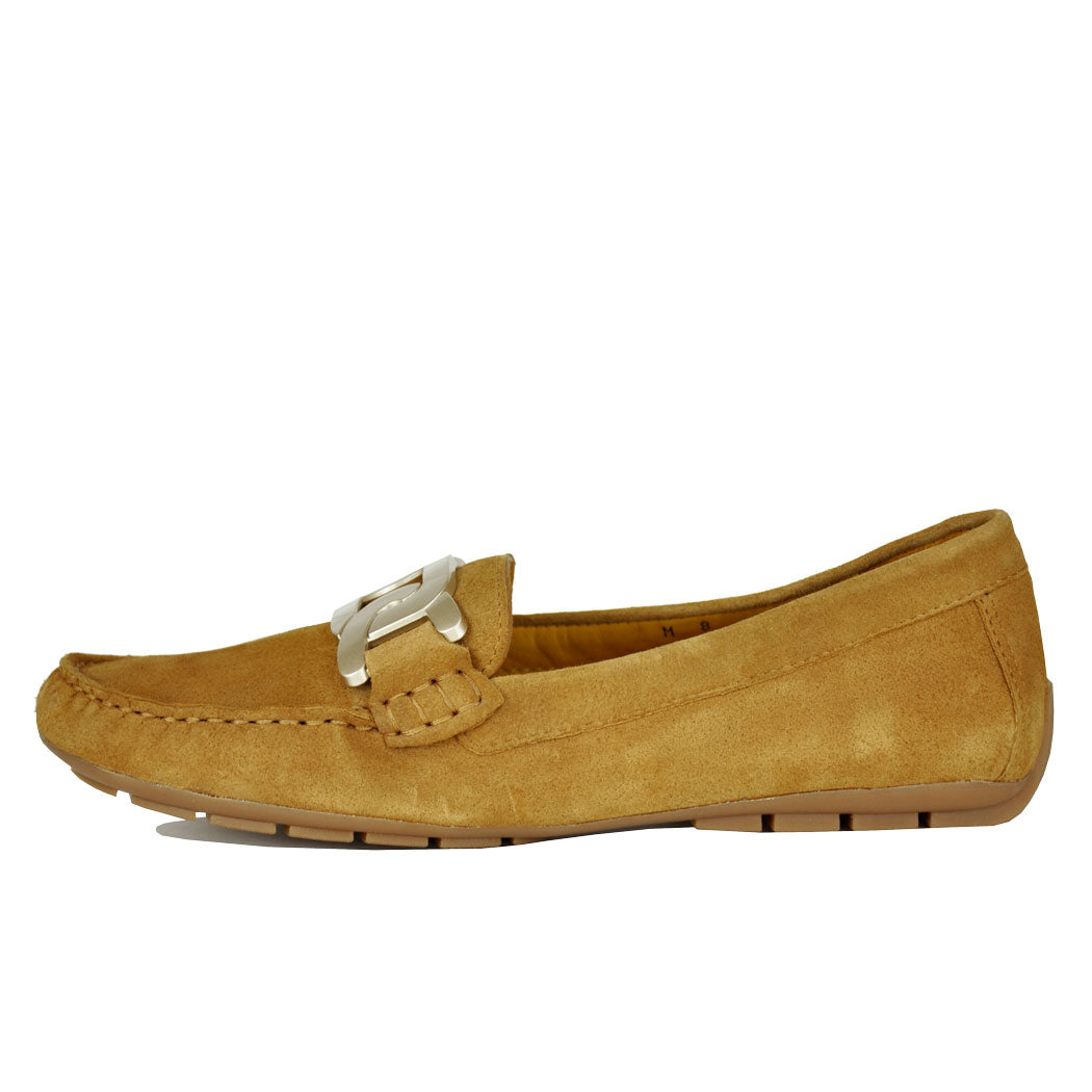 Aiker Suede Closed Flat Moc