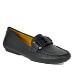 Aiker Leather Closed Flat Moc