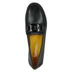 Aiker Leather Closed Flat Moc