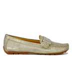 Aiker Leather Closed Flat Moc