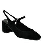 Clare Suede Block Heel Slingback