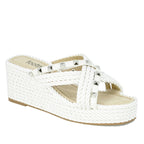 Clem Rope Studded Wedge Slide