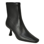 Gabris Stretch Leather Heel Bootie