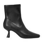 Gabris Stretch Leather Heel Bootie