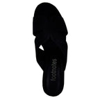 Horus Suede Low Heel Slide