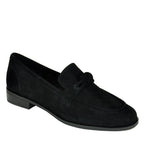 Kaye Suede Bow Closed Flat