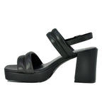 Muguet Leather Double Banded Sandal