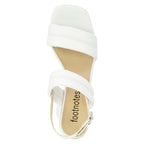 Muguet Leather Double Banded Sandal