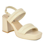 Muguet Leather Double Banded Sandal