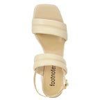 Muguet Leather Double Banded Sandal