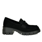 Nevis Suede Lug Heel Loafer
