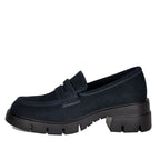 Nevis Suede Lug Heel Loafer