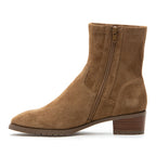 Oleg Suede Block Heel Boot