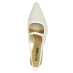 Payge Flannel Patent Heel Slingback