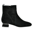 Penko Suede Low Heel Bootie