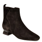 Penko Suede Low Heel Bootie