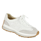 Quiton Raffia Ripped Tie Sneaker